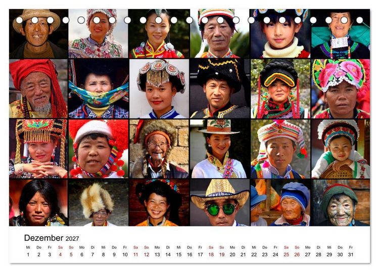 Produktbild: Wildes China (Tischkalender 2027 DIN A5 quer), CALVENDO Monatskalender