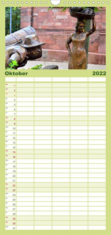 Produktbild: Familienplaner Malerisches Murgtal (Wandkalender 2022 , 21 cm x 45 cm, hoch)