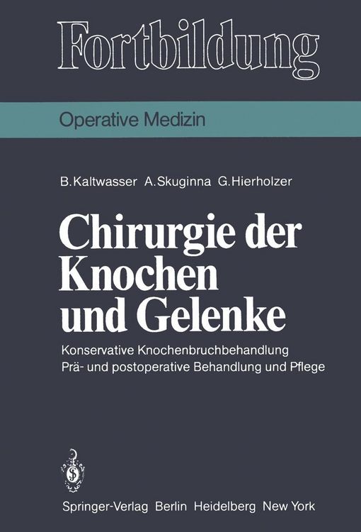 Produktbild: Chirurgie der Knochen und Gelenke
