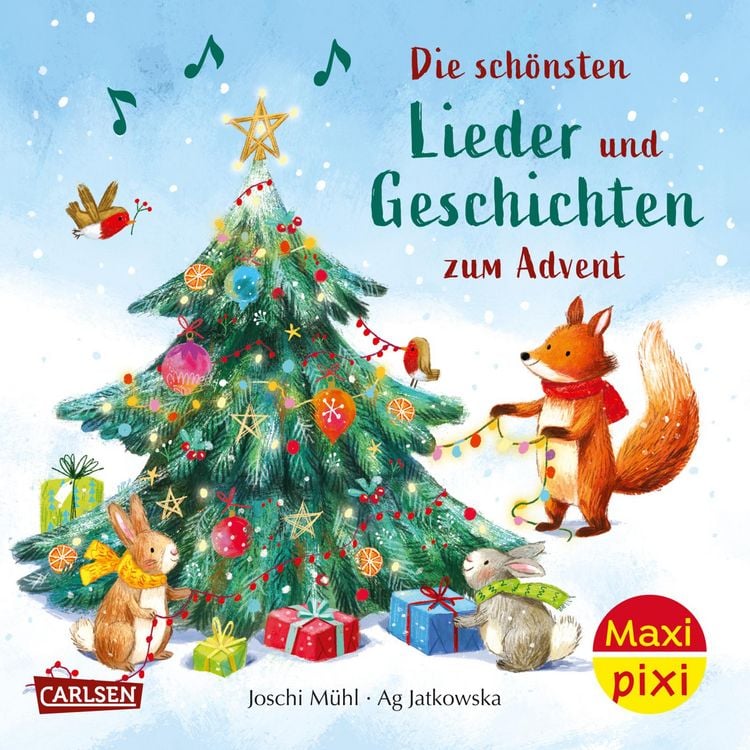 Produktbild: Maxi Pixi 455: Die schönsten Lieder und Geschichten zum Advent