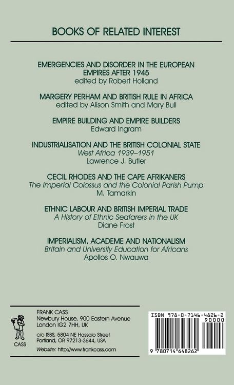 Produktbild: Managing the Business of Empire