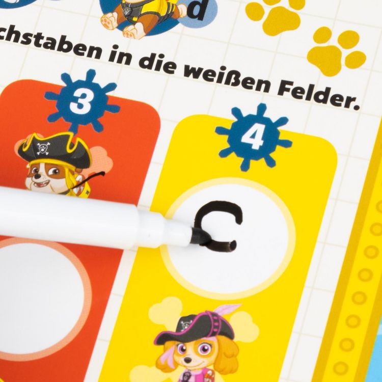 Produktbild: PAW Patrol Mitmachbuch: PAWtastischer Wisch & Weg Spielspa&szlig;