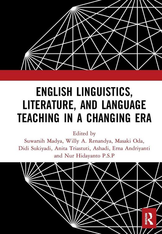 Produktbild: English Linguistics, Literature, and Language Teaching in a Changing Era