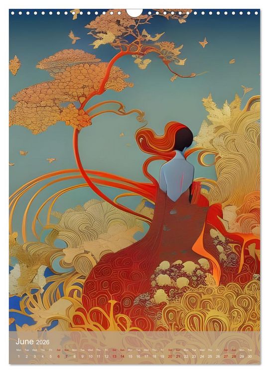 Produktbild: Hidden Beauty (Wall Calendar 2026 DIN A3 portrait), CALVENDO 12 Month Wall Calendar