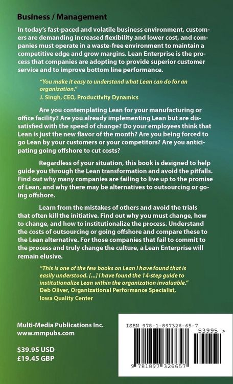 Produktbild: The Elusive Lean Enterprise (2nd Edition)