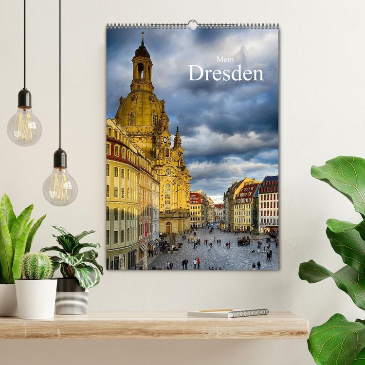 Produktbild: Mein Dresden (Wandkalender 2026 DIN A2 hoch), CALVENDO Monatskalender
