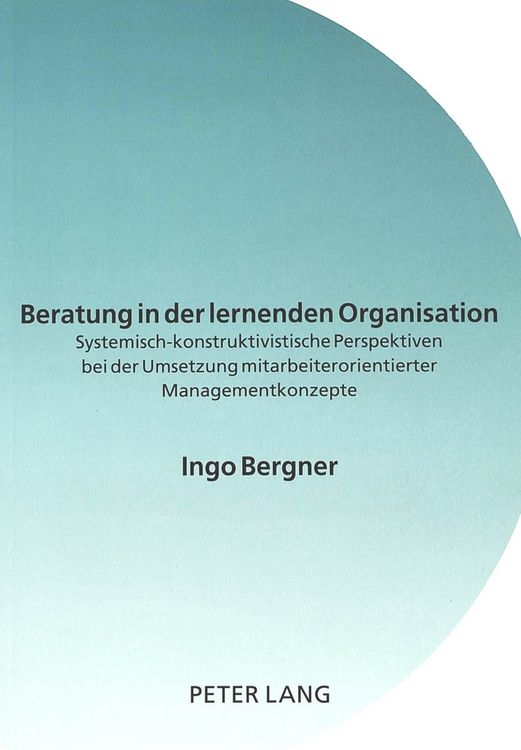 Produktbild: Beratung in der lernenden Organisation
