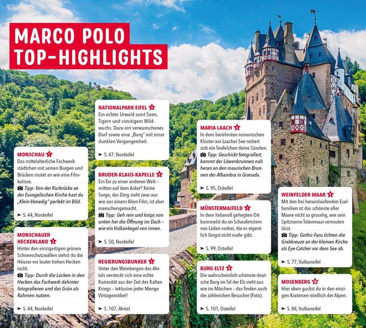 Produktbild: MARCO POLO Reisef&uuml;hrer Eifel