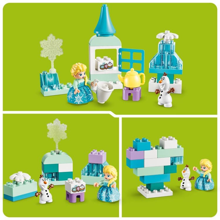 Produktbild: LEGO DUPLO | Disney 10462 Frozen Kreativbox mit Elsa und Olaf, Bauset mit 37 Bausteinen