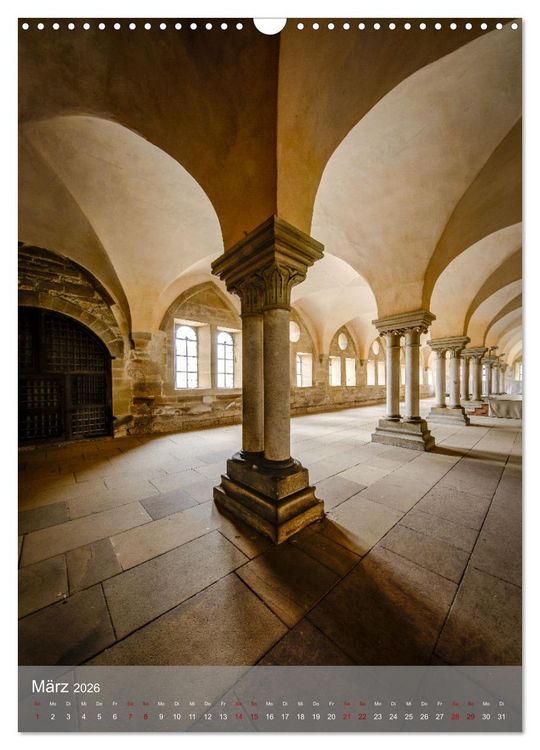 Produktbild: Kloster Maulbronn - Alte Mauern (Wandkalender 2026 DIN A3 hoch), CALVENDO Monatskalender
