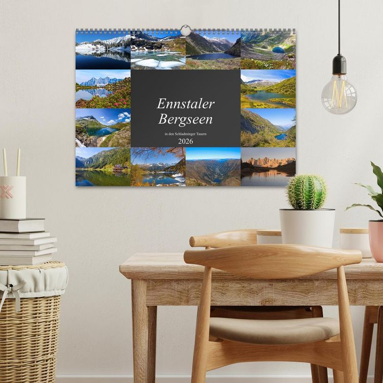 Produktbild: Ennstaler Bergseen in den Schladminger Tauern (Wandkalender 2026 DIN A3 quer), CALVENDO Monatskalender