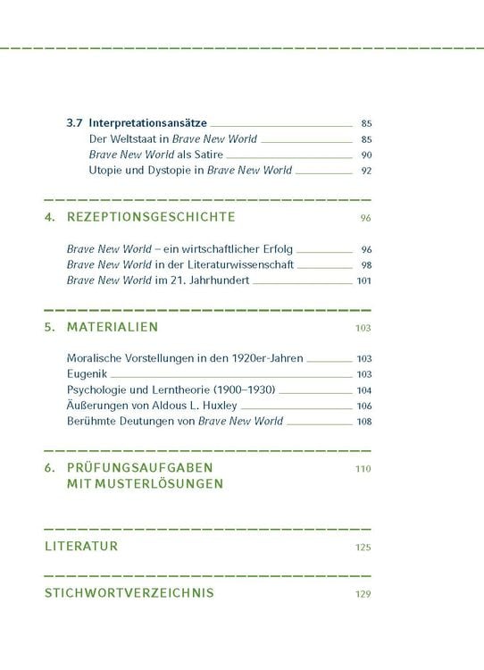 Brave New World - Schöne neue Welt von Aldous Huxley.
