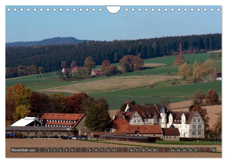 Produktbild: Flecken Aerzen (Wandkalender 2026 DIN A4 quer), CALVENDO Monatskalender