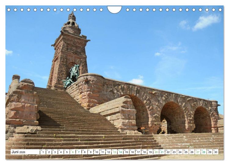 Produktbild: Harz - Ausflugsziele vom Brocken bis Sangerhausen (Wandkalender 2026 DIN A4 quer), CALVENDO Monatskalender