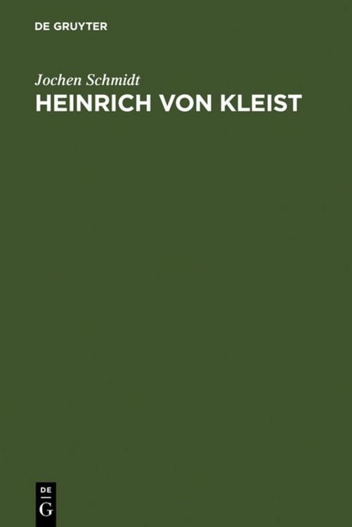 Produktbild: Heinrich von Kleist