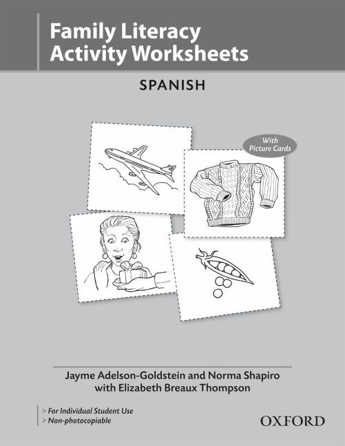 Produktbild: Family Literacy Activity Worksheets Spanish