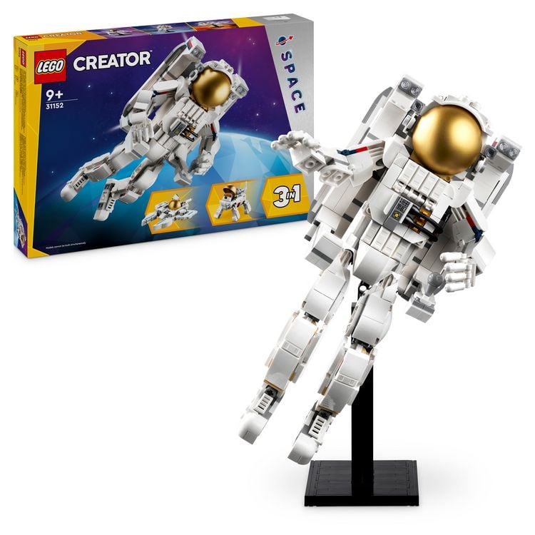 Produktbild: LEGO Creator 3in1 31152 Astronaut im Weltraum Spielzeug mit 3 Modellen