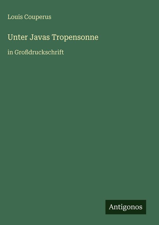 Produktbild: Unter Javas Tropensonne