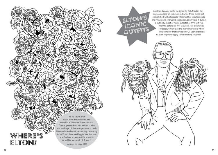 Produktbild: The Elton John Activity Book