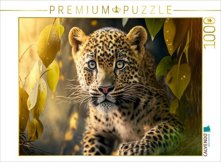 Produktbild: CALVENDO Puzzle Leben im Dschungel | 1000 Teile Lege-Gr&ouml;&szlig;e 64x48cm Foto-Puzzle f&uuml;r gl&uuml;ckliche Stunden