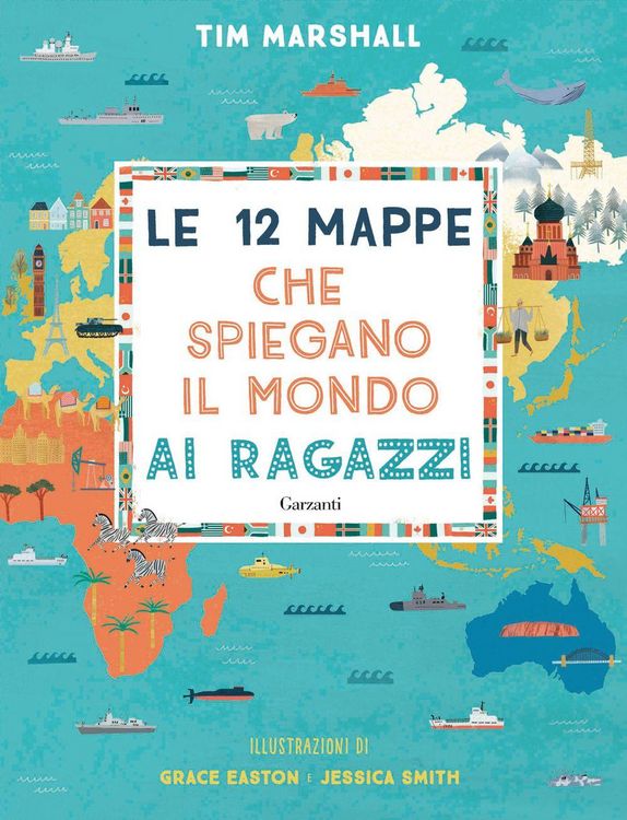 Produktbild: Le 12 mappe che spiegano il mondo ai ragazzi