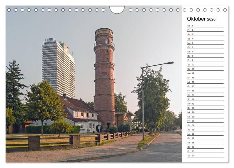Produktbild: Ostseeheilbad Travem&uuml;nde - Die sch&ouml;nste Tochter L&uuml;becks (Wandkalender 2026 DIN A4 quer), CALVENDO Monatskalender