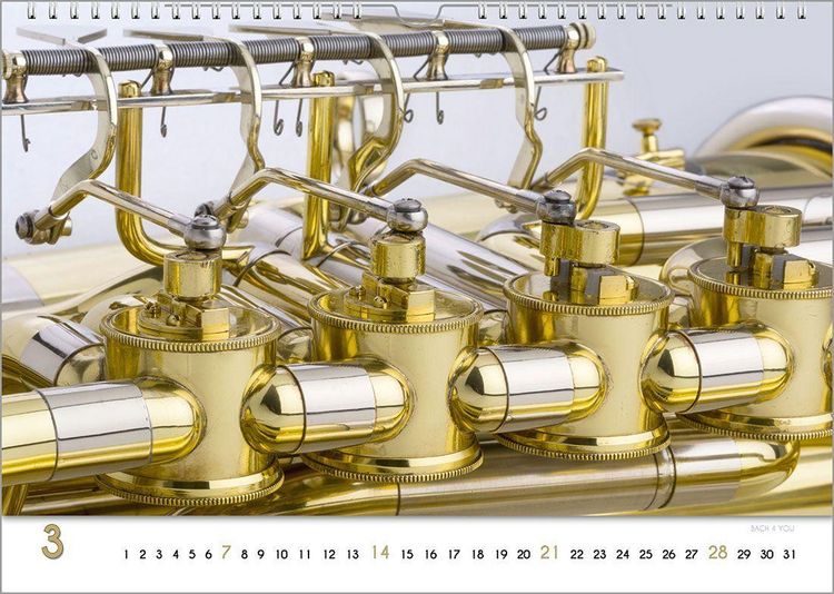Produktbild: Blech-Instrumente &ndash; Musik-Kalender 2027, DIN A4