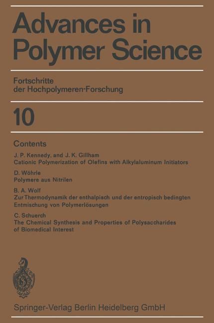 Produktbild: Fortschritte der Hochpolymeren-Forschung
