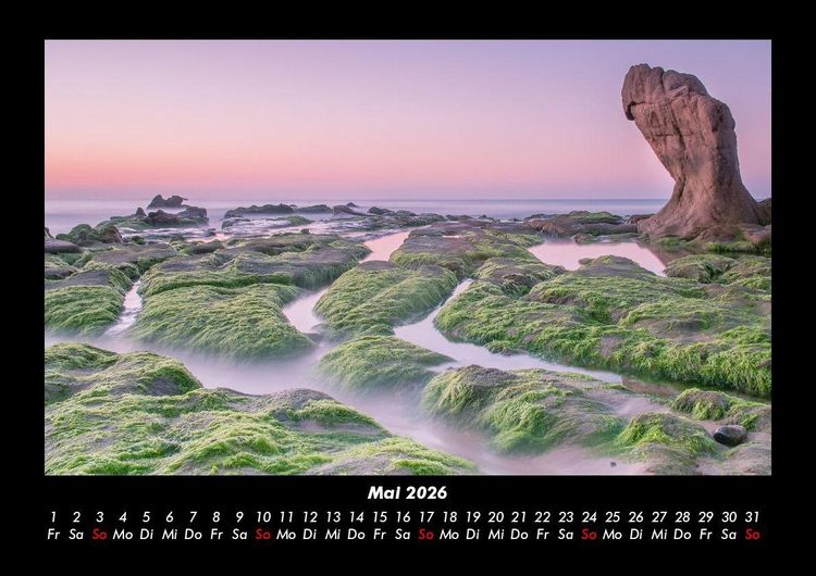Produktbild: Landschaftskalender 2026 Fotokalender DIN A3