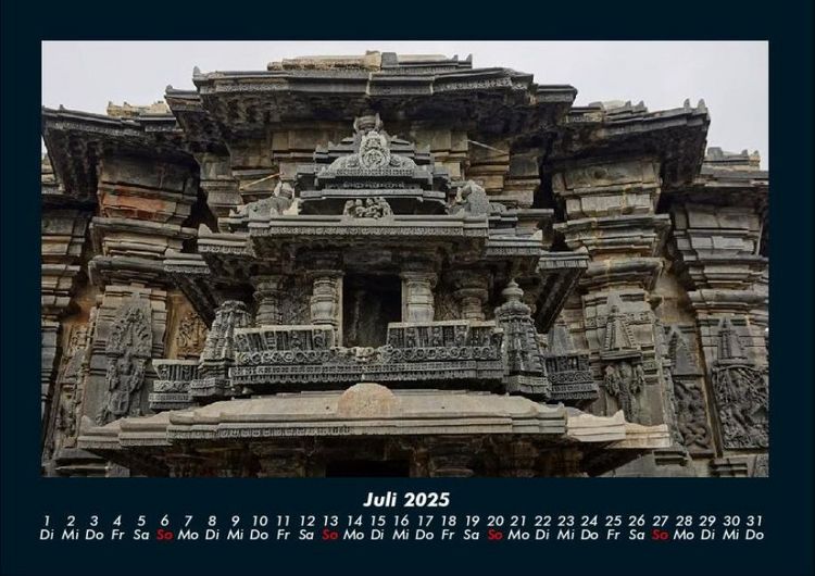 Produktbild: Tempel 2025 Fotokalender DIN A4