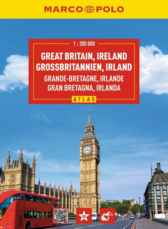 Produktbild: MARCO POLO Reiseatlas Gro&szlig;britannien, Irland 1:300.000