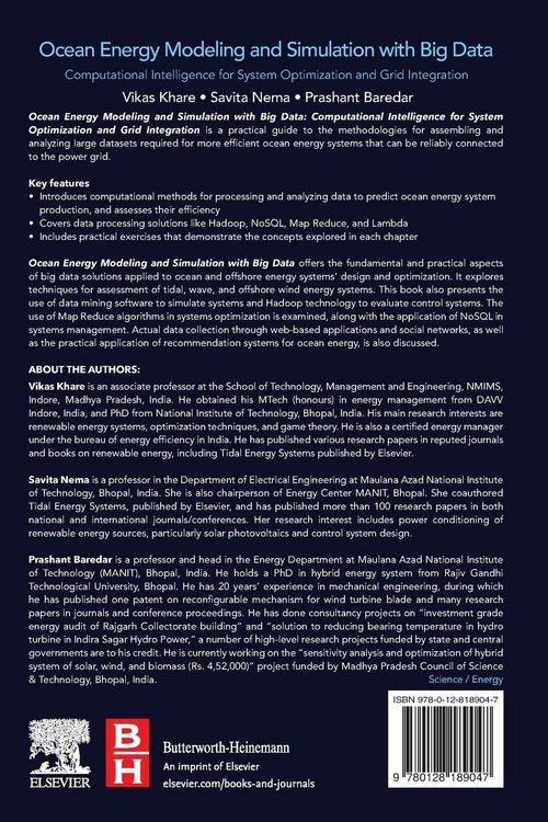 Produktbild: Ocean Energy Modeling and Simulation with Big Data