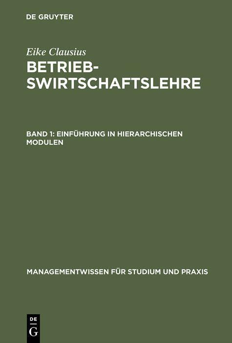 Produktbild: Einf&uuml;hrung in hierarchischen Modulen