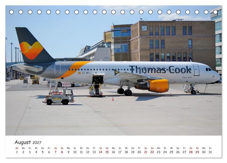 Produktbild: Besondere Flugzeugtypen (Tischkalender 2027 DIN A5 quer), CALVENDO Monatskalender