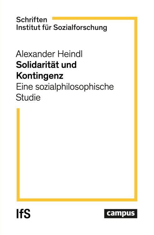 Produktbild: Solidarit&auml;t und Kontingenz