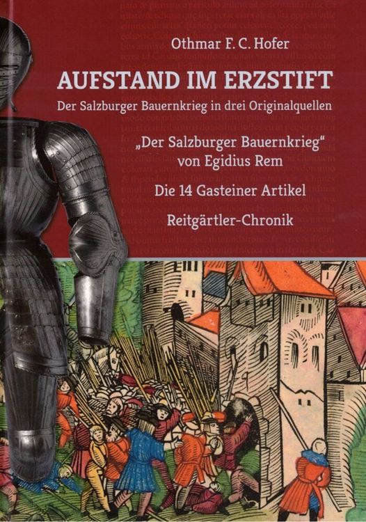 Produktbild: Aufstand im Erzstift. Der Salzburger Bauernkrieg in drei Originalquellen