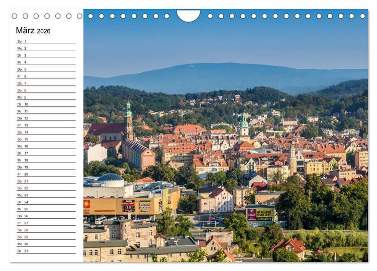 Produktbild: HIRSCHBERG Impressionen aus Jelenia G&oacute;ra und Umgebung (Wandkalender 2026 DIN A4 quer), CALVENDO Monatskalender