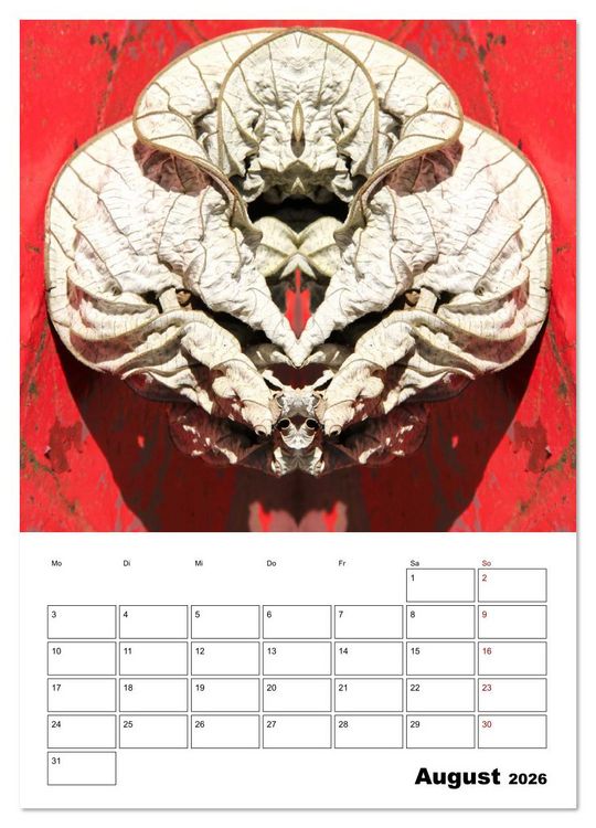 Produktbild: Fotokunst und Natur 2026 (Wandkalender 2026 DIN A4 hoch), CALVENDO Monatskalender