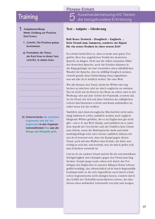 Produktbild: Aufsatz - Argumentieren und Er&ouml;rtern. Deutsch Klasse 9/10.
