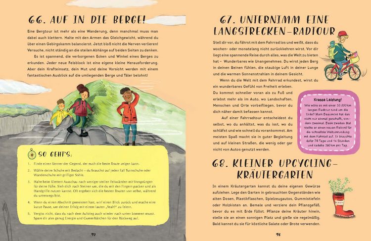 Produktbild: 100 Abenteuer, die du erleben musst, bevor du erwachsen bist