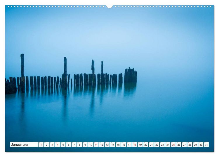 Produktbild: Insel R&uuml;gen - Die K&uuml;ste von Sellin bis Kap Arkona (Wandkalender 2026 DIN A2 quer), CALVENDO Monatskalender