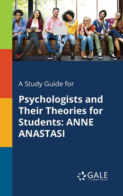 Produktbild: A Study Guide for Psychologists and Their Theories for Students