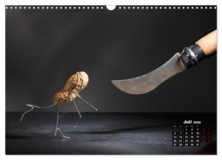 Produktbild: Erdnussm&auml;nnchen Geschichten. (Wandkalender 2026 DIN A3 quer), CALVENDO Monatskalender