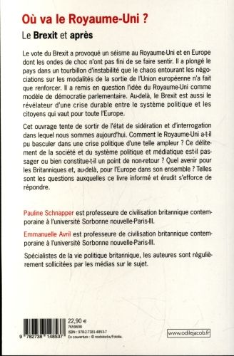 Produktbild: O&ugrave; va le Royaume-Uni ? : le Brexit et apr&egrave;s