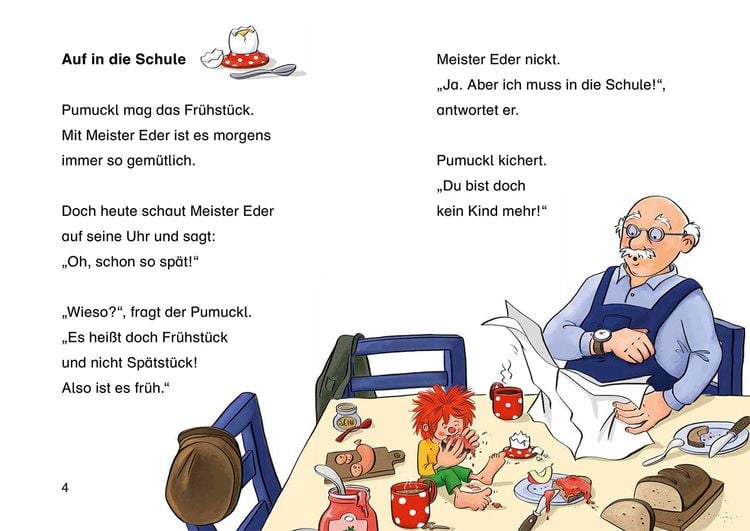 Pumuckl, Bücherhelden 1. Klasse, Pumuckl geht in die Schule