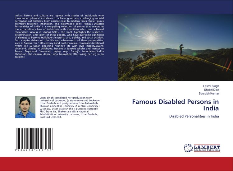 Produktbild: Famous Disabled Persons in India