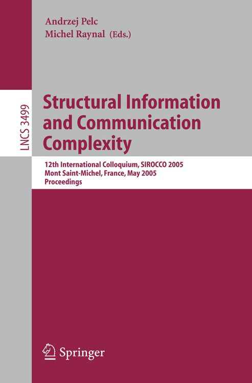 Produktbild: Structural Information and Communication Complexity