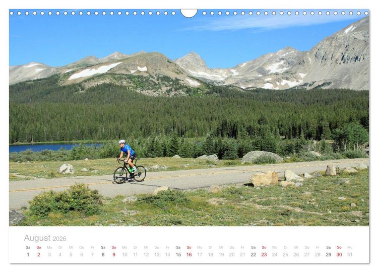 Produktbild: Colorado - H&ouml;henrausch mit dem Rennrad (Wandkalender 2026 DIN A3 quer), CALVENDO Monatskalender