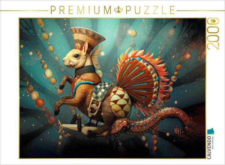 Produktbild: CALVENDO Puzzle Zirkuszauber mit Fantasie | 2000 Teile Lege-Gr&ouml;&szlig;e 90x67cm Foto-Puzzle f&uuml;r gl&uuml;ckliche Stunden
