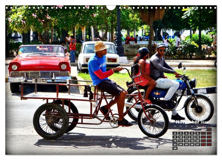 Produktbild: Lastenr&auml;der in Havanna (Wandkalender 2026 DIN A3 quer), CALVENDO Monatskalender